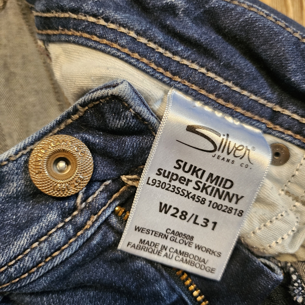 Silver Jeans Women's Suki Super Skinny Beautiful